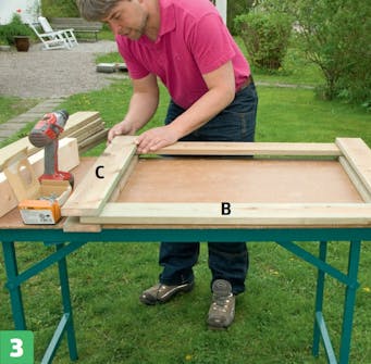 Bygga vindskydd soptunna Bygga vindskydd soptunna